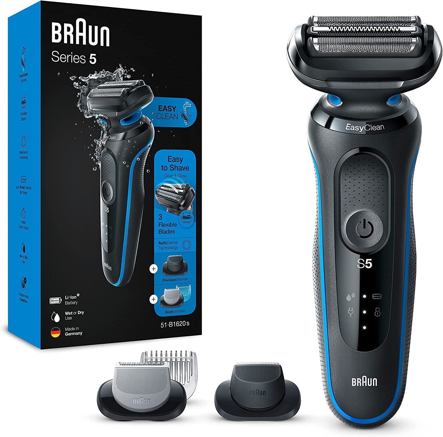 Braun Series 5 51-B1620s Wet & Dry - Scheerapparaat