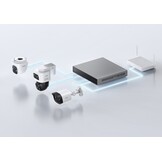 Eufy PoE NVR Security System E41 (NVR + 4x E41 Turret Cam) - Beveiligingscamera