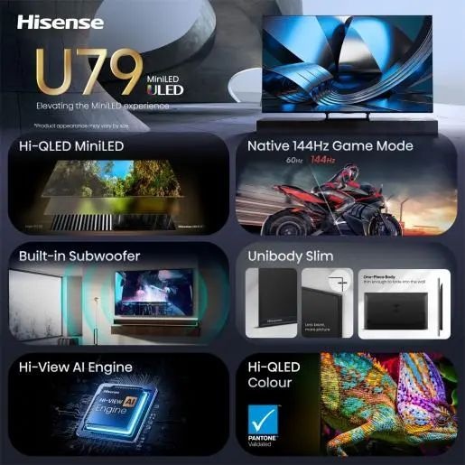 Hisense 50U79SE - Mini-LED TV