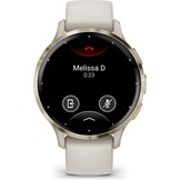 Garmin Venu 3S Goud/Wit - Smartwatch