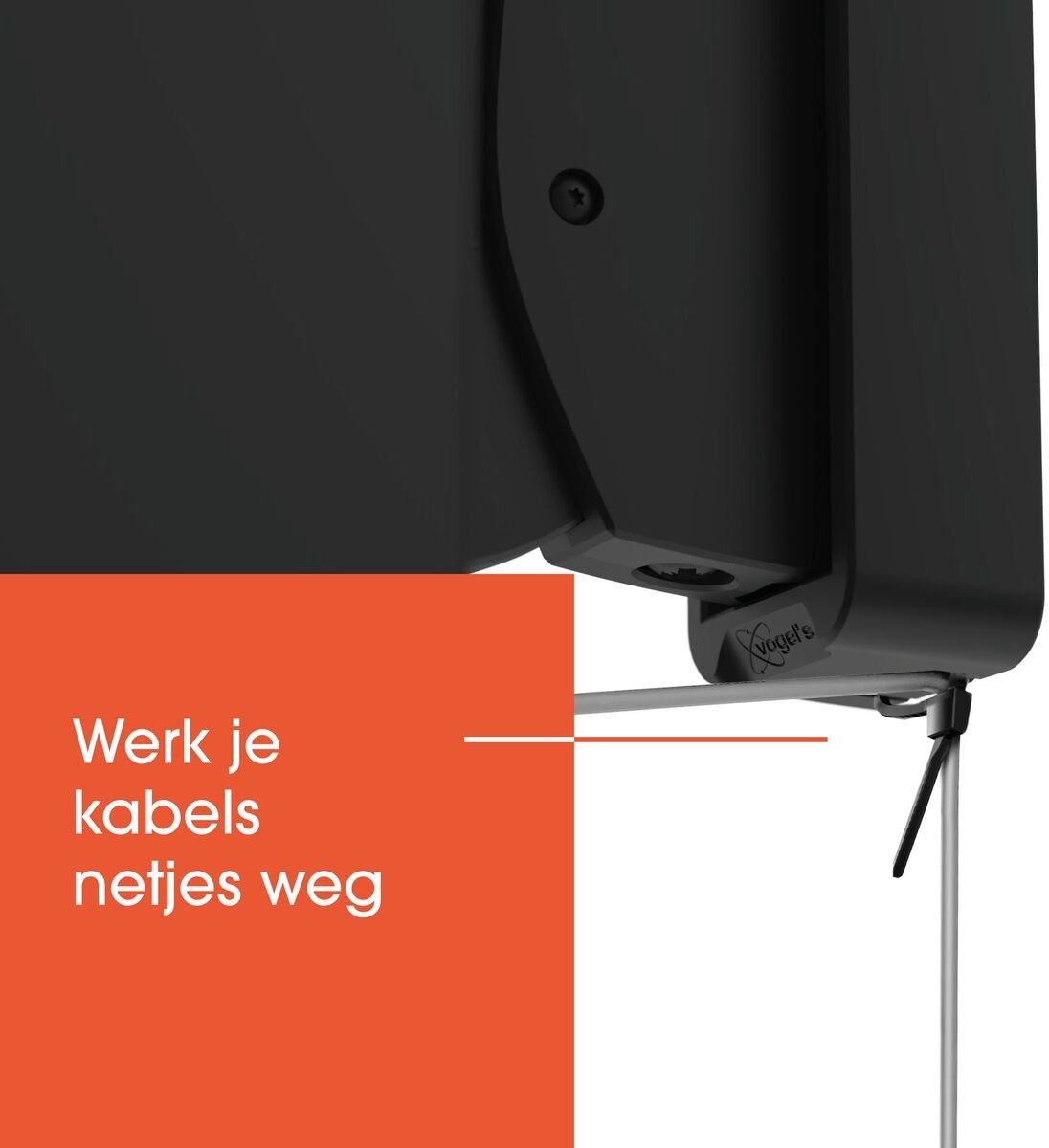 Vogel's SWM 4023 muurbeugel voor Sonos Era 300 Zwart