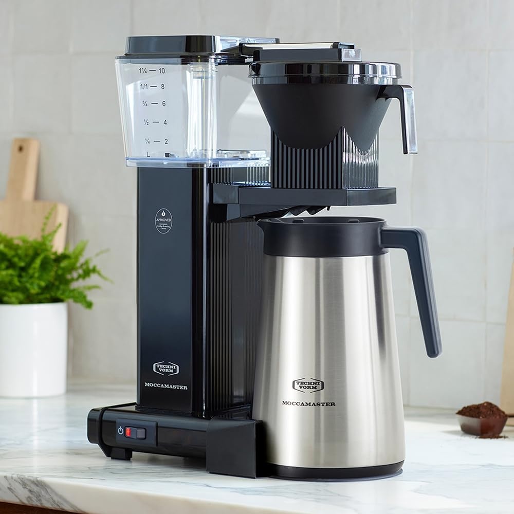 Moccamaster KBGT 741 Zwart - Koffiezetapparaat