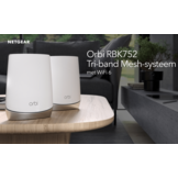 Netgear Orbi RBK752 Multiroom WiFi 6 Mesh systeem - Router