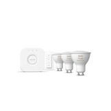 Philips Hue Starterkit 3x GU10 4.3W Color Ambiance + Bridge + Dimmer - Slimme lamp