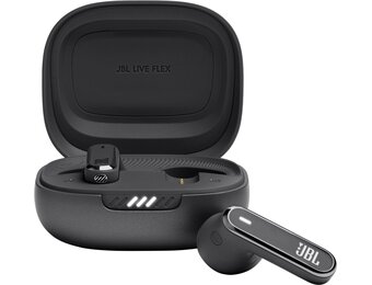 JBL Live Flex Zwart - Draadloze oordopjes