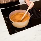 Cook & Pan Taupe of Mind Honey Kookpan met deksel 20 cm