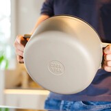 Cook & Pan Taupe of Mind Gietijzeren braadpan 24 cm