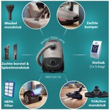 Philips 5000 Series XD5122/10 - Stofzuiger met zak