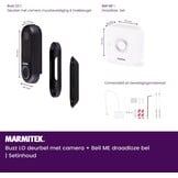 Marmitek Buzz LO + Bell ME Wit - Deurbel