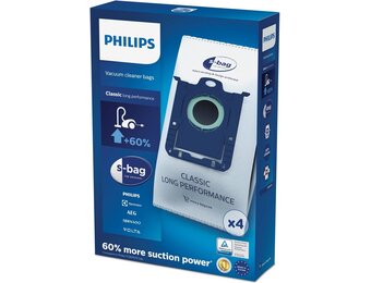 Philips S-Bag FC8021/03 (4 stuks) - Stofzuigerzakken