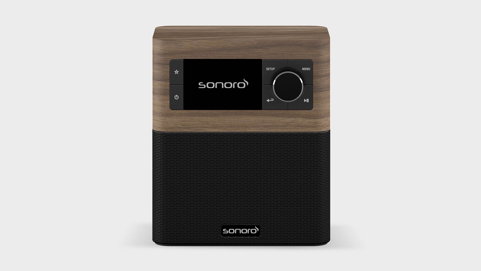 Sonoro Stream X Walnoot/Zwart - Radio