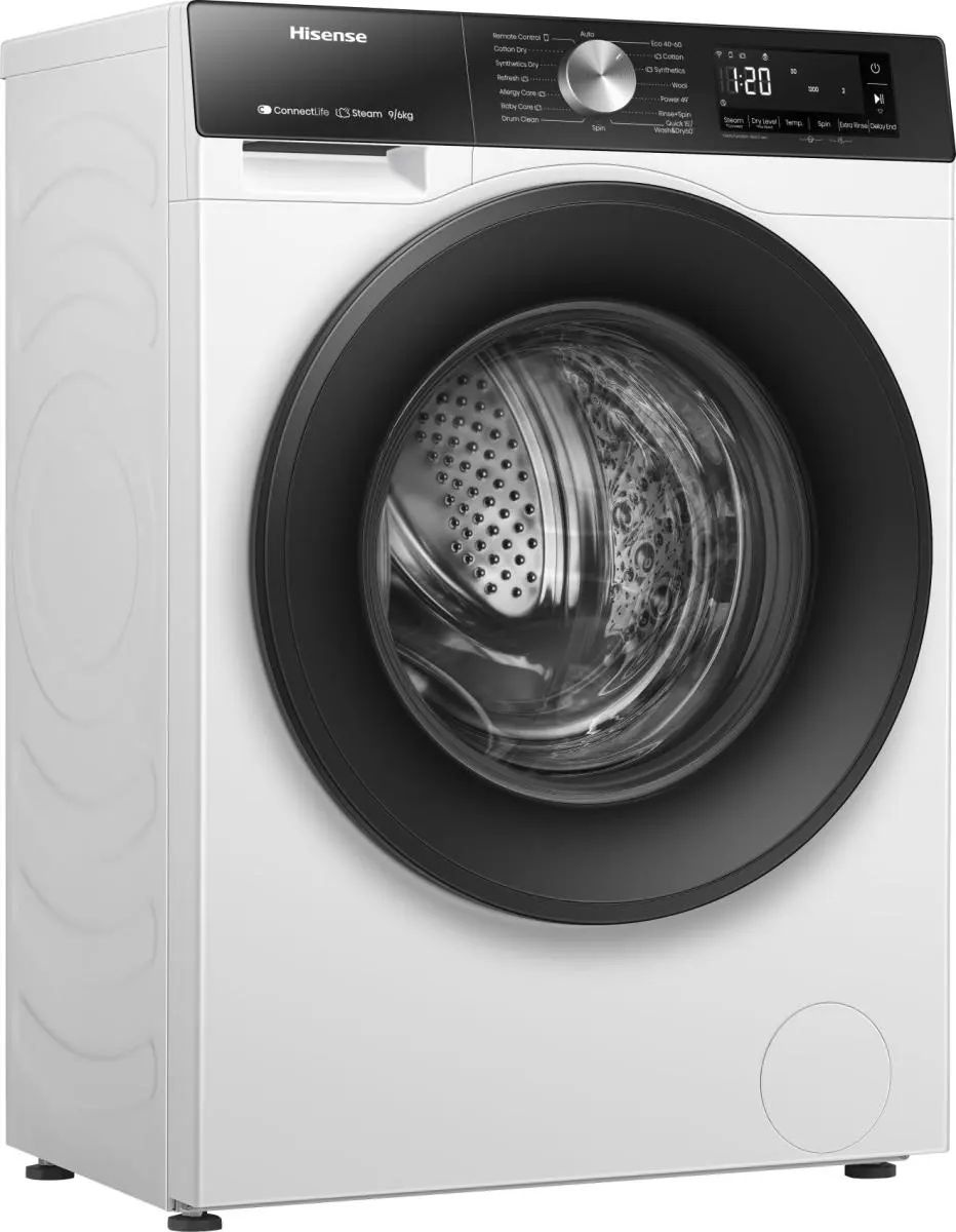 Hisense WD3S9043BW3 - Was-droogcombinatie