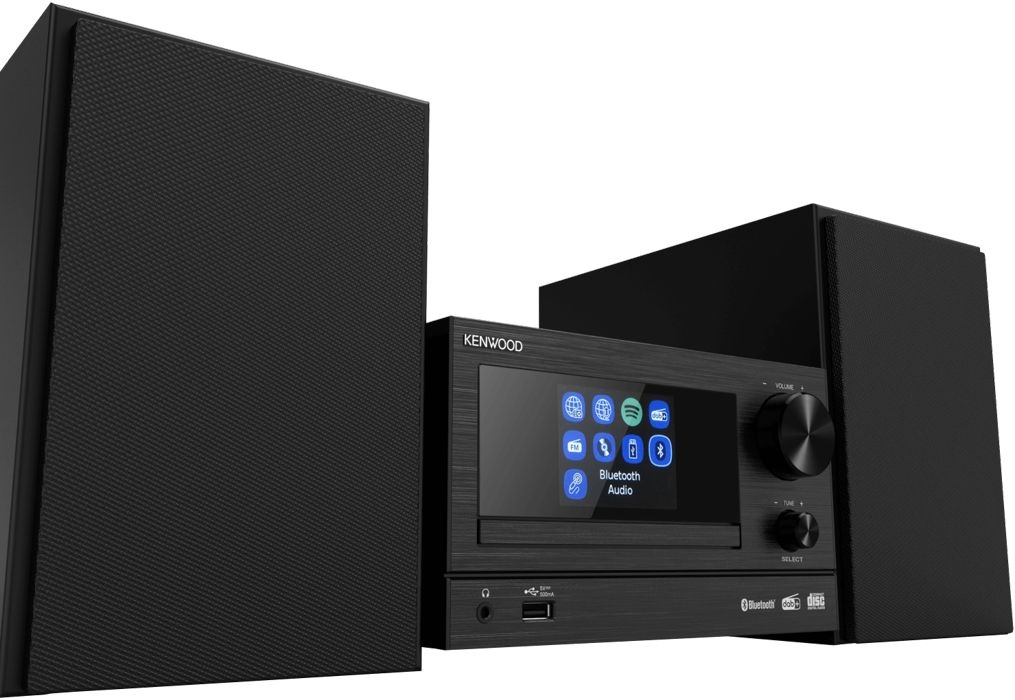 Kenwood M-7000S Zwart - Stereo set