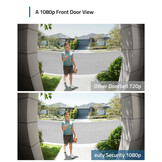 Eufy Video Doorbell Battery Slim + Chime - Deurbel
