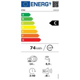 ETNA VW842N - Inbouw vaatwasser