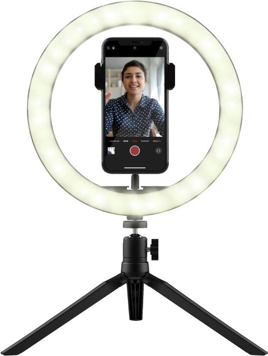 Trust Maku Vloggingkit ringlamp