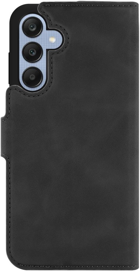 Just In Case Samsung Galaxy A25 Premium Wallet Folio Zwart - Telefoonhoesje