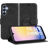 Just In Case Samsung Galaxy A25 Premium Wallet Folio Zwart - Telefoonhoesje