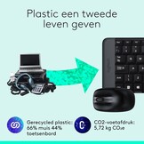 Logitech MK220 Wireless Combo - Toetsenbord + muis set