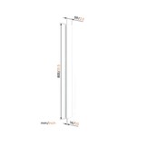 Vogel's TVA 6000 Kabelgoot (80cm) - Kabelgoot