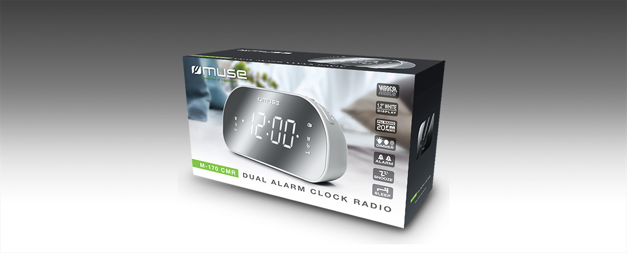Muse M-170CMR - Wekkerradio