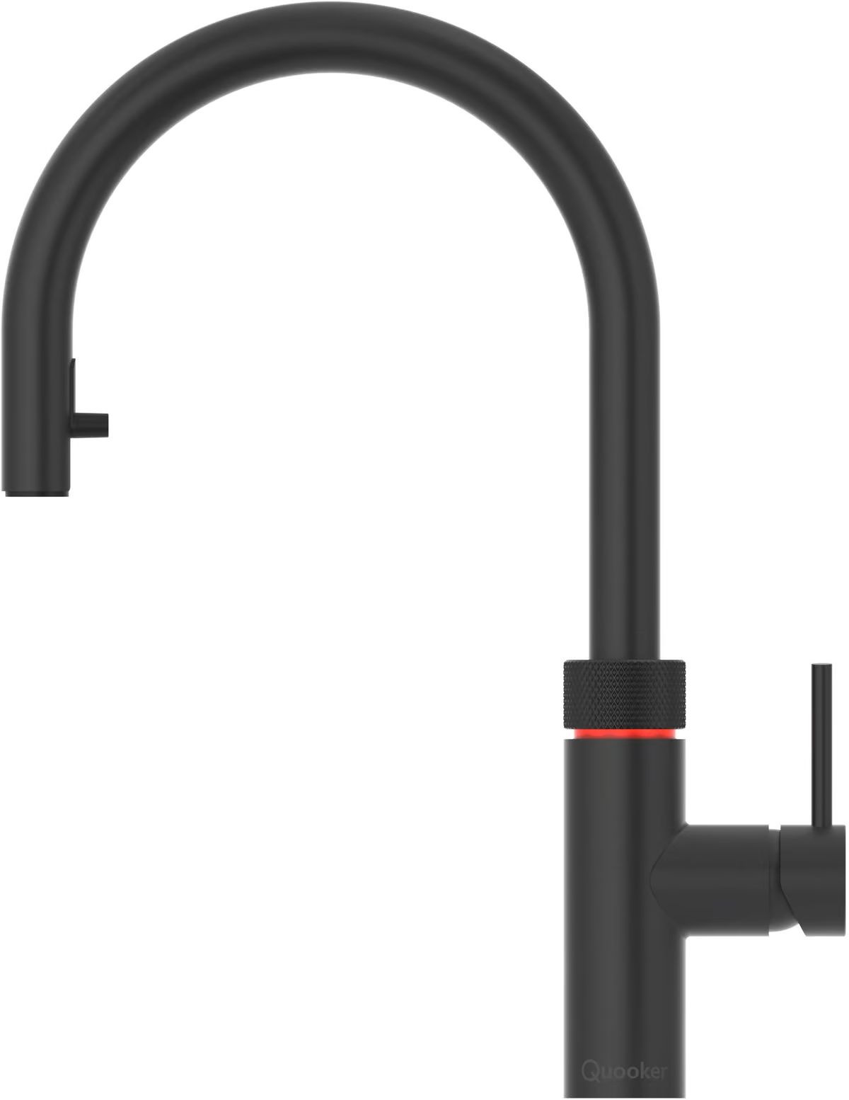 Quooker Flex Round Zwart - Kokendwaterkraan