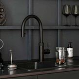 Quooker Flex Round Zwart - Kokendwaterkraan