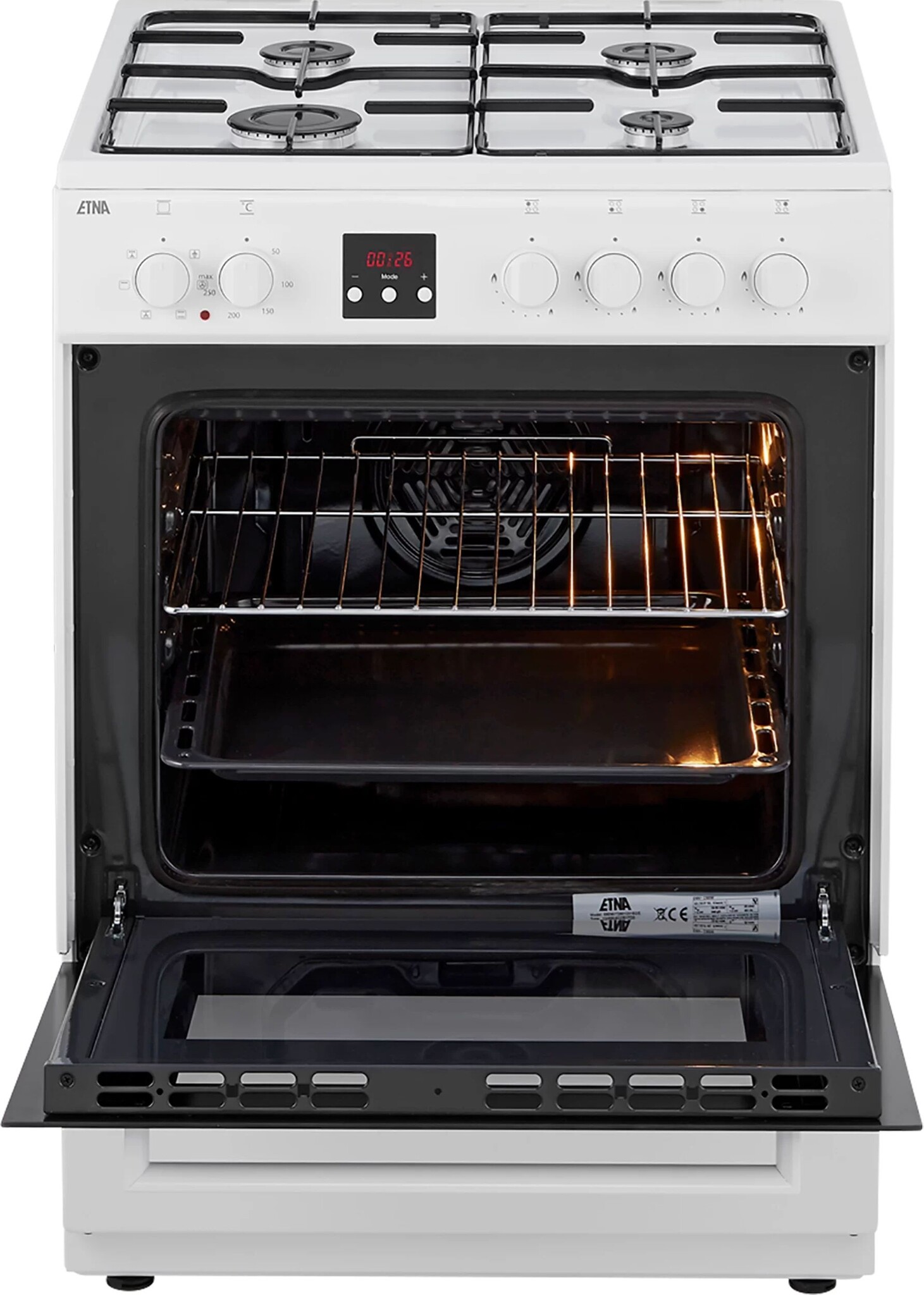 ETNA FGV561WIT - Gasfornuis