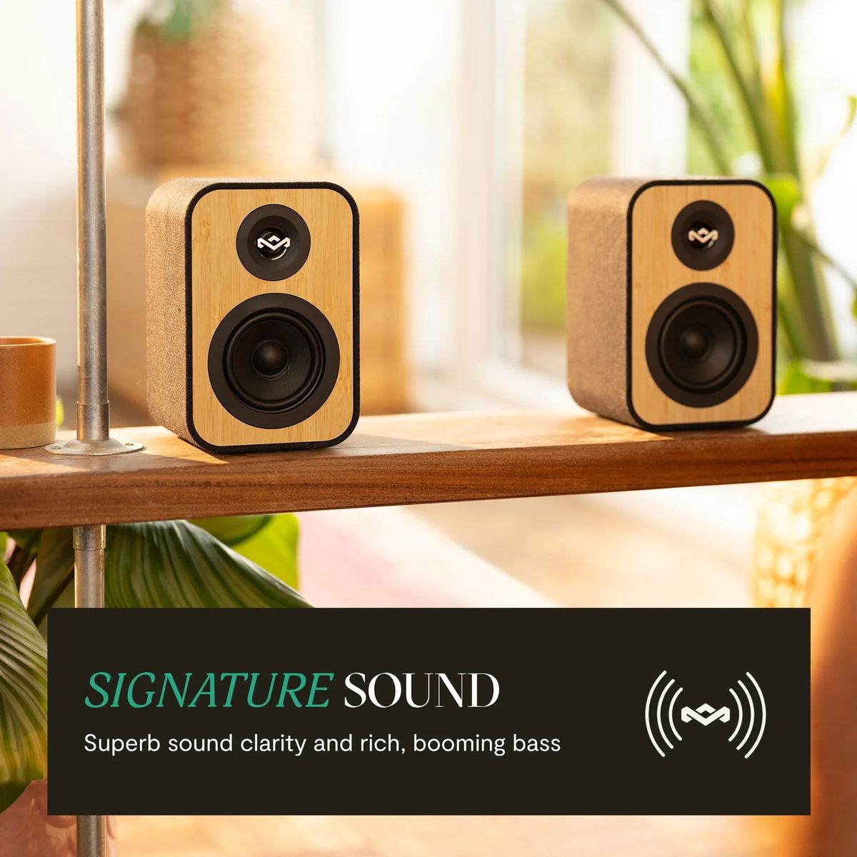 House of Marley Uplift - Boekenplank speaker