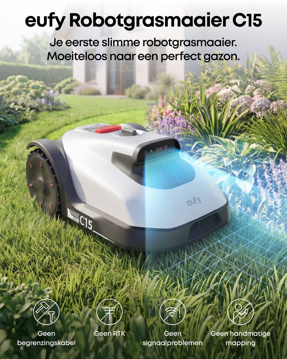 Eufy C15 - Robotgrasmaaier