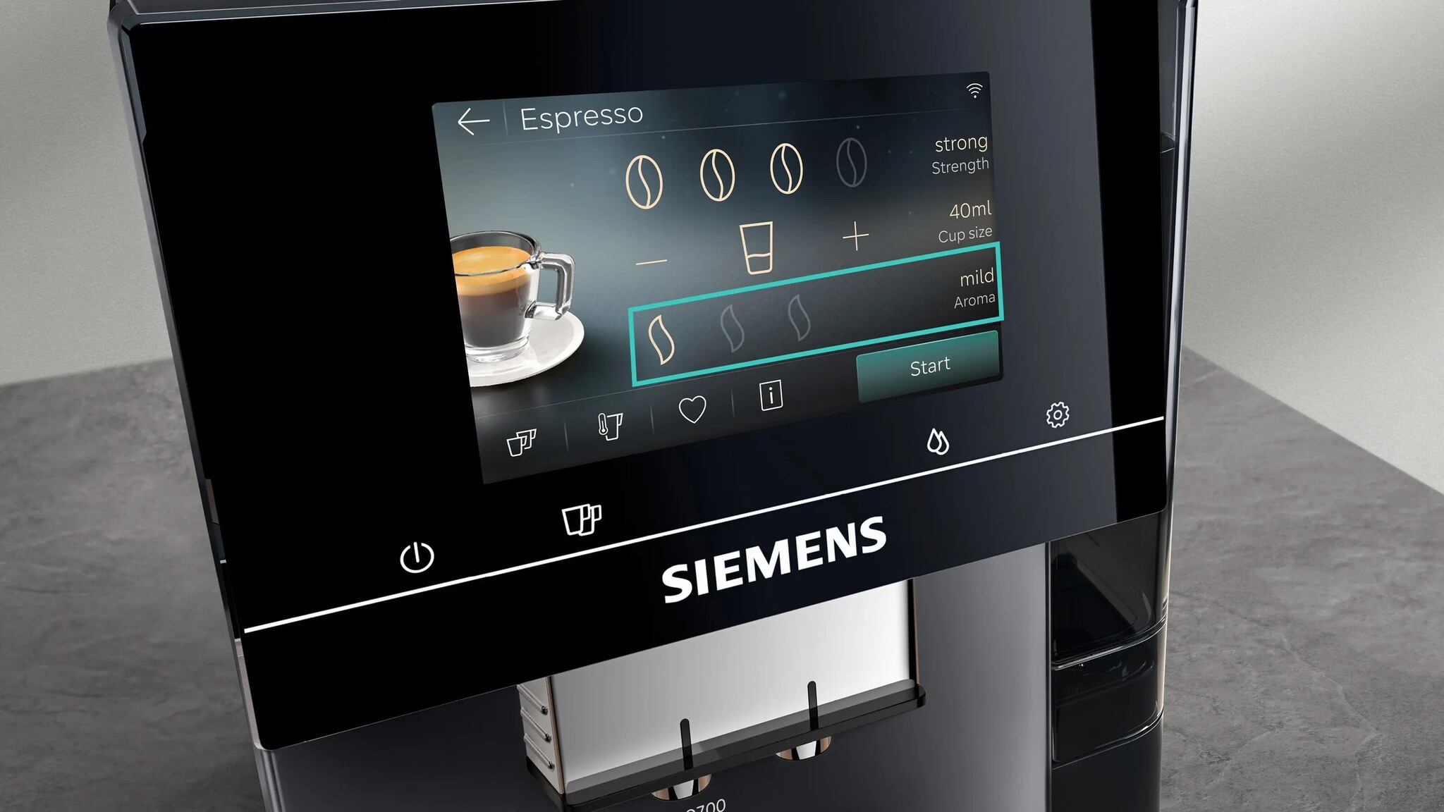 Siemens TP727EF6 EQ700 extraKlasse - Koffiemachine