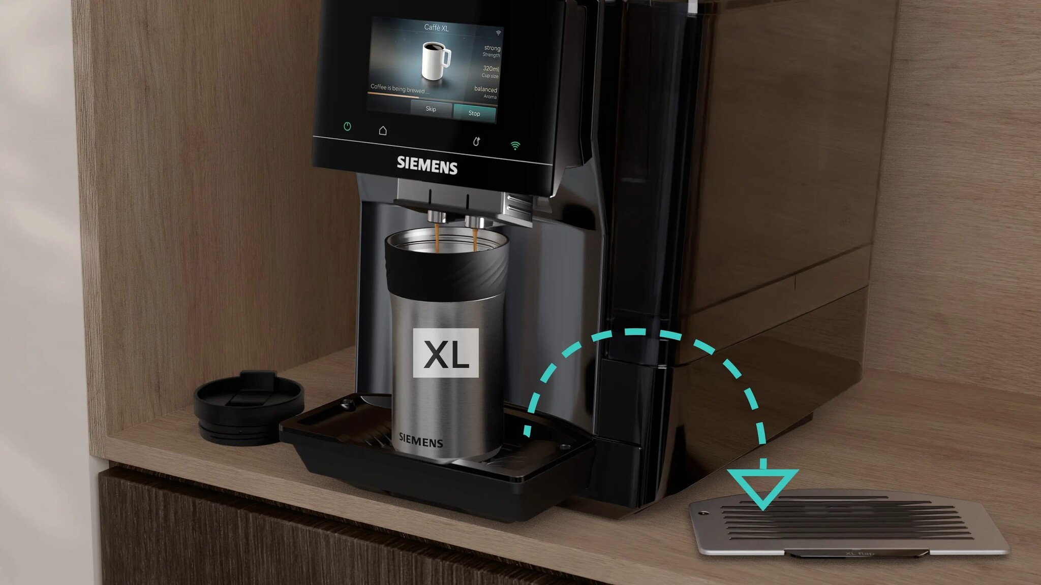 Siemens TP727EF6 EQ700 extraKlasse - Koffiemachine