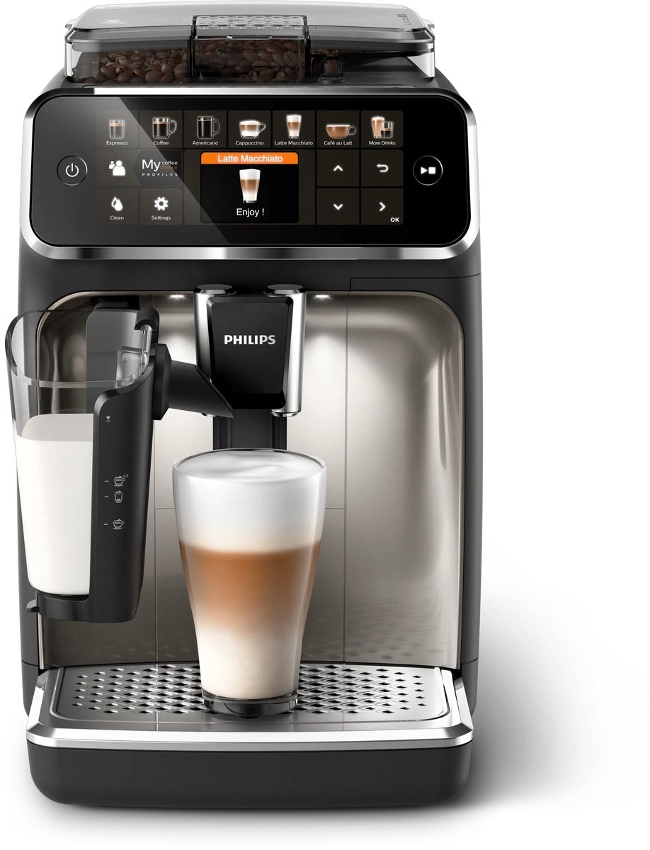 Philips LatteGo Series 5400 EP5447/90 Zwart - Koffiemachine