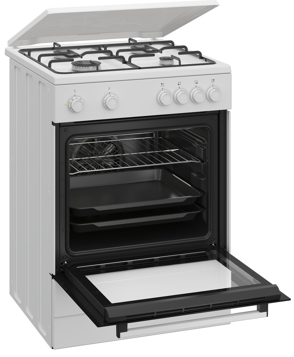 Beko FBM6202WNL AeroPerfect - Gasfornuis