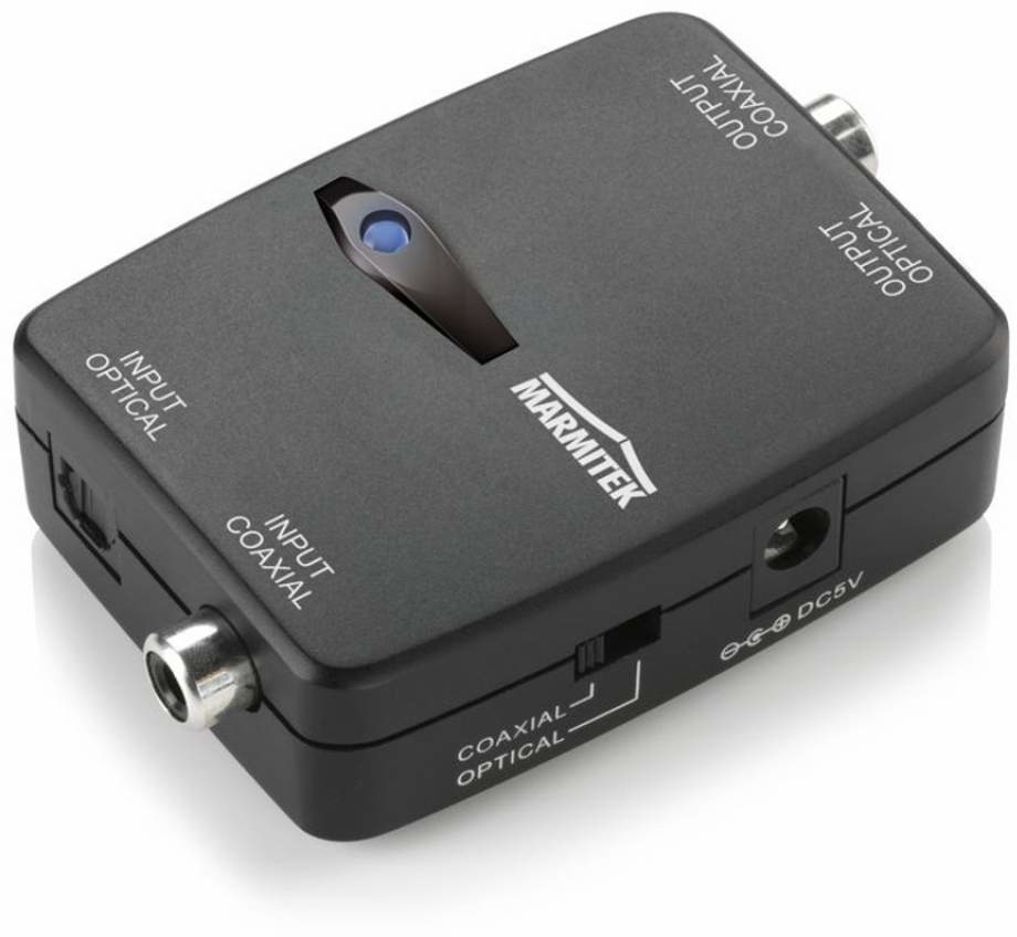 Marmitek Connect TC22 Audio converter Toslink naar Coax