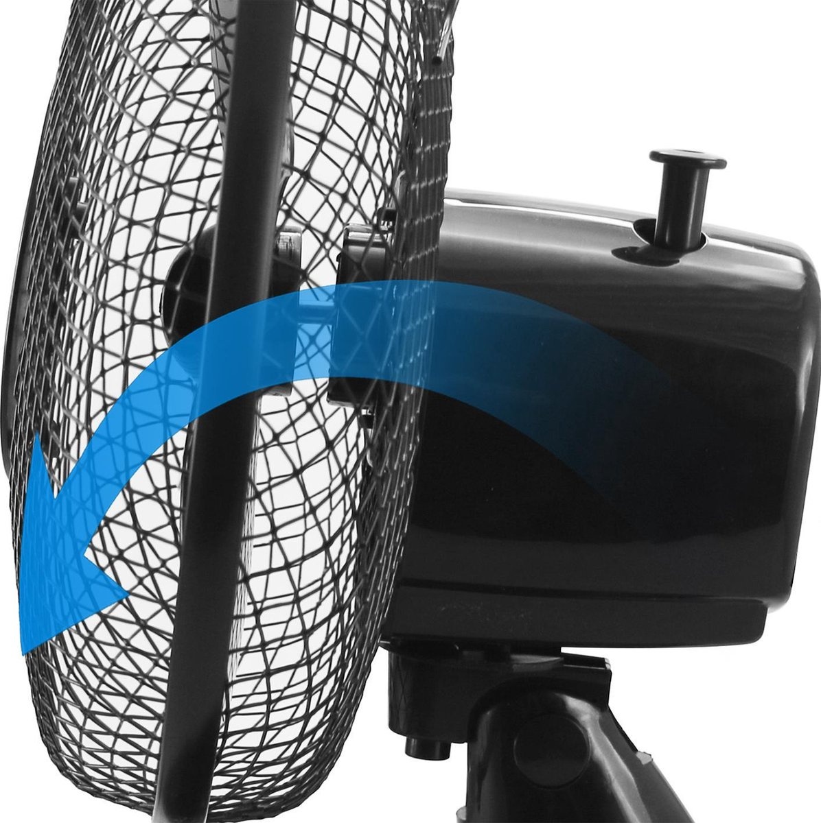 Emerio FN-114202.1 Zwart  - Tafelventilator
