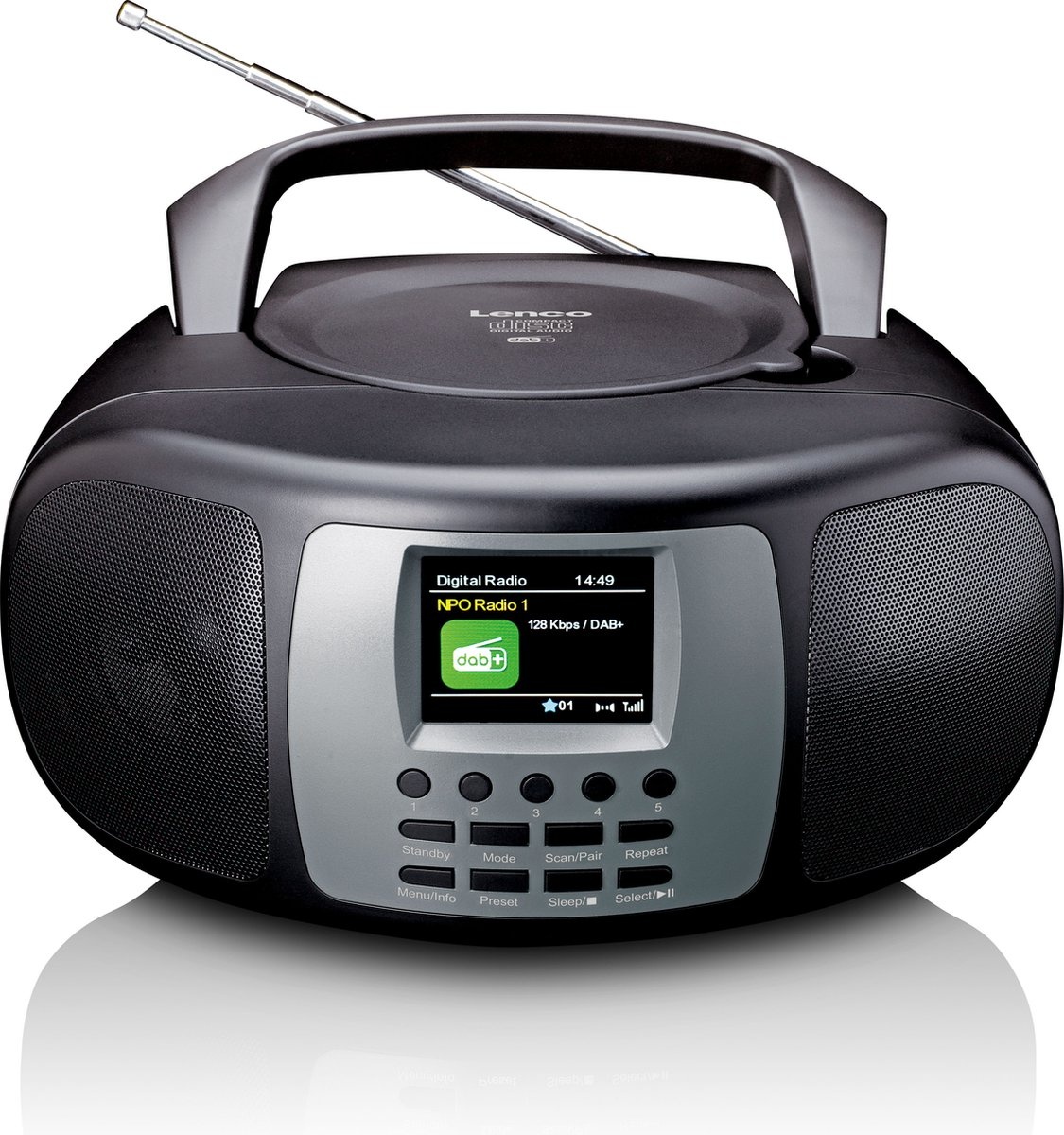 Lenco SCD-860BK - Radio