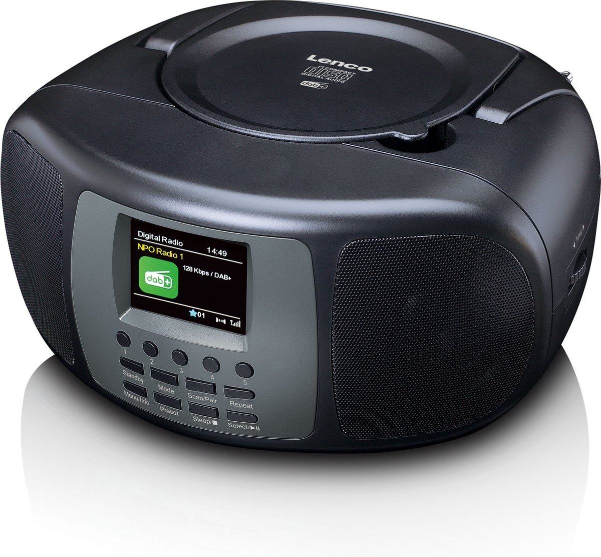 Lenco SCD-860BK - Radio