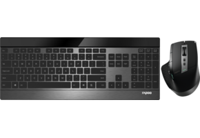 Rapoo 9900M - Toetsenbord + muis set