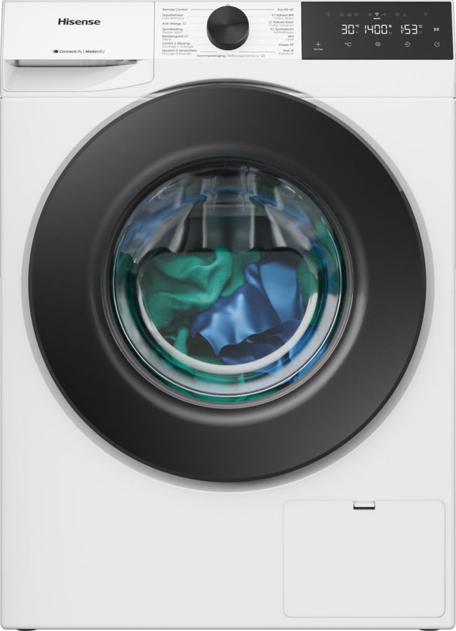 Hisense WF3E8063BWF - Wasmachine