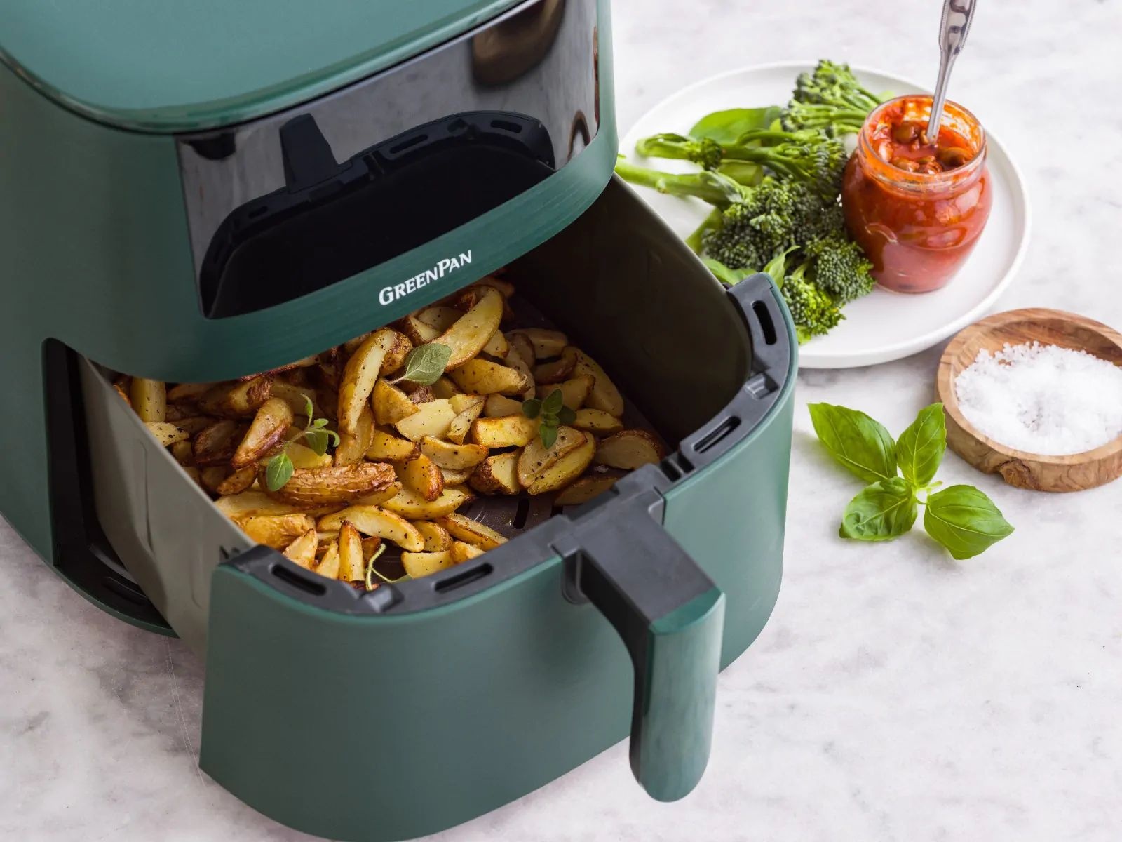GreenPan Bistro XL Pine Green - Airfryer