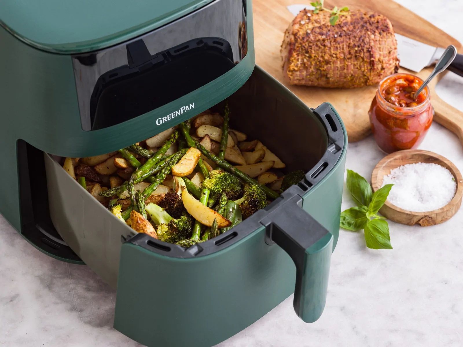 GreenPan Bistro XL Pine Green - Airfryer