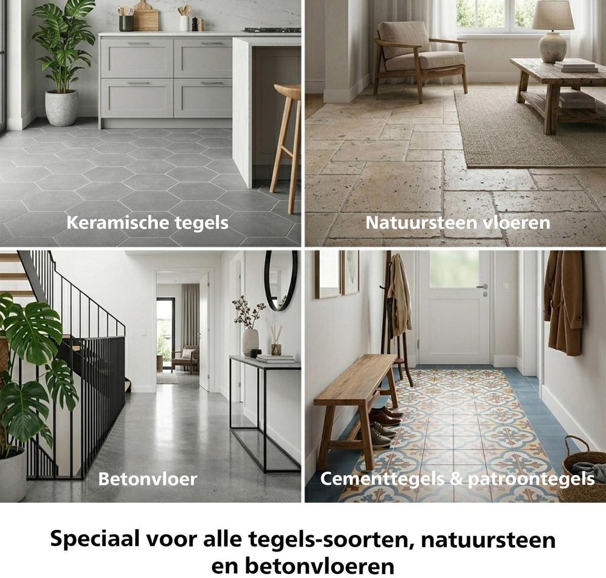 Philips OneUp XV1883/10 Vervangbare dweildoek (voor tegels)