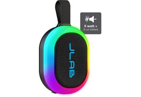 JLab Pop Party Zwart - Draadloze speaker
