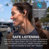 JLab Epic Open Sport Zwart - Sportoordopjes