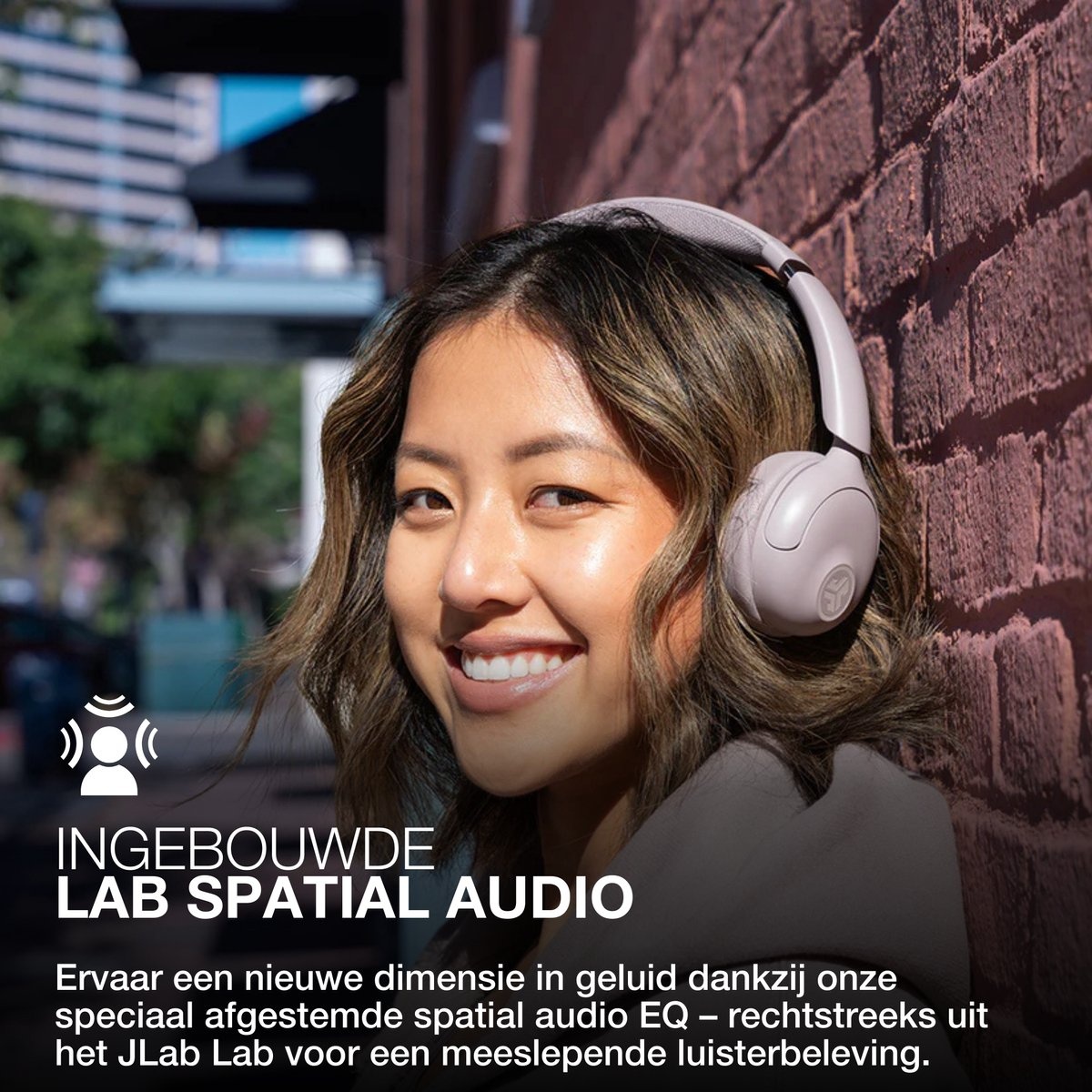 JLab Go Lux ANC Paars - Draadloze koptelefoon
