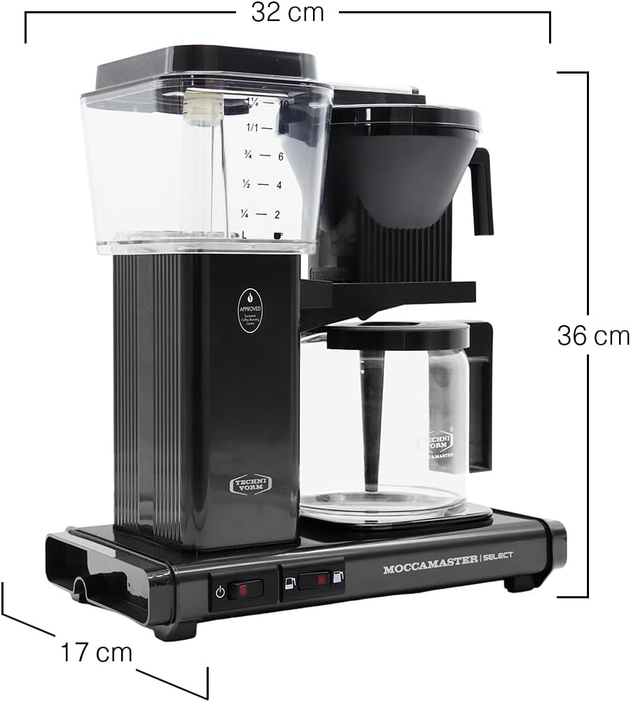 Moccamaster KBG Select (Black) - Koffiezetapparaat