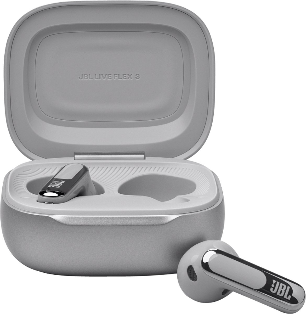 JBL Live 3 Flex Zilver - Draadloze oordopjes