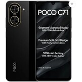 Xiaomi Poco C71 64GB Zwart - Mobiele telefoon