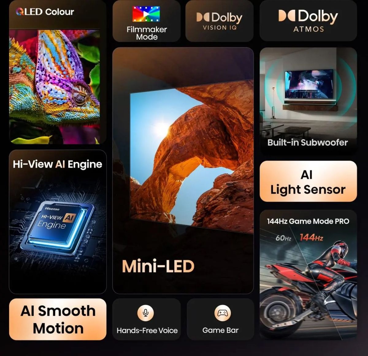 Hisense 85U79Q - Mini-LED TV